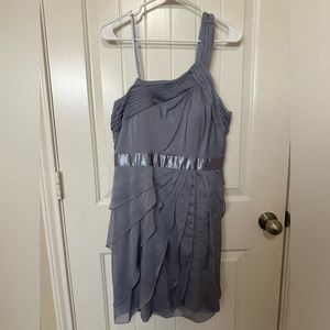 Adrianna Papell Women's Tiered Chiffon One Shoulder Dress